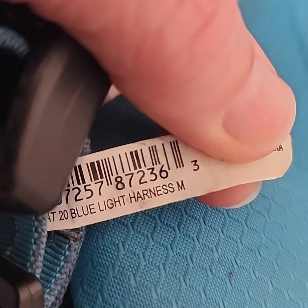 Arcadia Trail Dog Harness Blue Medium - Picture 6 of 7